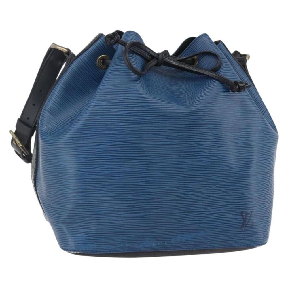 Louis Vuitton Petit Noe Epi Leather Blue Leather Shoulder Bag Bag